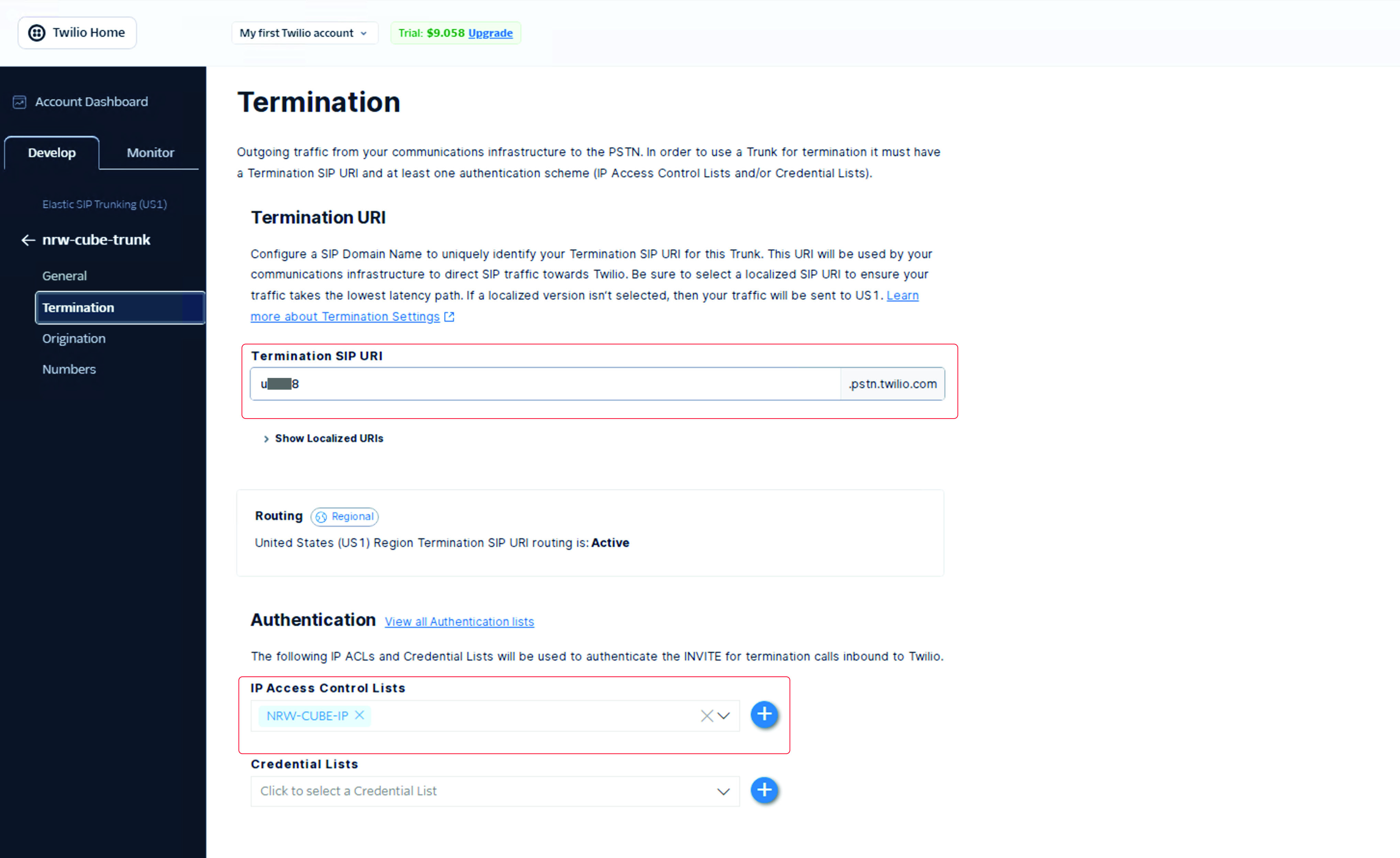 Twilio PSTN