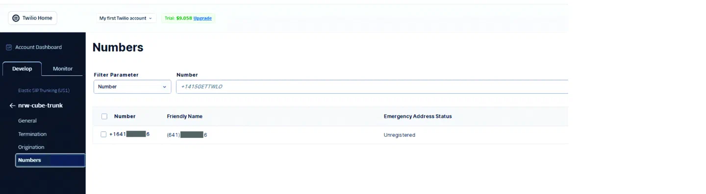 Twilio PSTN